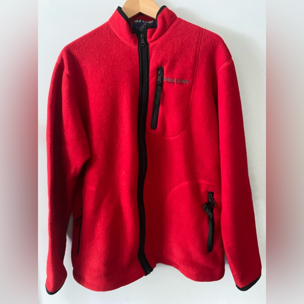 Vintage Polo Sport Fleece Jacket, Circa 1990’s